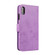 iPhone X / XS KLT888-2 Retro 2 in 1 Detachable Magnetic Horizontal Flip TPU + PU Leather Case with Holder & Card Slots & Photo Frame & Wallet - Purple