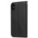 iPhone X / XS Knead Skin Texture Horizontal Flip Leather Case with Photo Frame & Holder & Card Slots & Wallet  - Black
