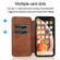 iPhone X / XS Knight Magnetic Suction Leather Phone Case - Brown