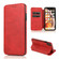 iPhone X / XS Knight Magnetic Suction Leather Phone Case - Red
