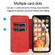iPhone X / XS Knight Magnetic Suction Leather Phone Case - Red