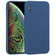 iPhone X / XS Liquid Silicone Full Coverage Shockproof Magsafe Phone Case - Dark Blue