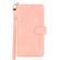 iPhone X / XS Litchi Texture Zipper Leather Phone Case - Pink