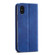 iPhone X / XS Magnetic Dual-fold Leather Case - Blue