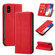iPhone X / XS Magnetic Dual-fold Leather Case - Red