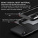 iPhone X / XS MG Series Carbon Fiber TPU + Clear PC Four-corner Airbag Shockproof Case - Black