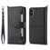 iPhone X / XS Multifunctional Detachable Magnetic Horizontal Flip Leather Case with Card Slots & Holder & Wallet & Photo Frame - Black