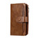 iPhone X / XS Multifunctional Retro Detachable Magnetic Horizontal Flip Leather Case with Card Slots & Holder & Wallet & Photo Frame - Brown