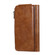 iPhone X / XS Multifunctional Retro Detachable Magnetic Horizontal Flip Leather Case with Card Slots & Holder & Wallet & Photo Frame - Brown