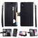 iPhone X / XS Multifunctional Zipper Horizontal Flip Leather Case with Holder & Wallet & 9 Card Slots & Lanyard - Black