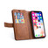 iPhone X / XS Multifunctional Zipper Horizontal Flip Leather Case with Holder & Wallet & 9 Card Slots & Lanyard - Brown