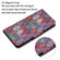 iPhone X / XS Painted Pattern Horizontal Flip Leather Case with Holder & Card Slot & Wallet - Prismatic Kaleidoscope