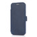 iPhone X / XS Push Window Double Buckle PU + Silicone Horizontal Flip Leather Case with Holder & Card Slot - Blue