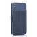 iPhone X / XS Push Window Double Buckle PU + Silicone Horizontal Flip Leather Case with Holder & Card Slot - Blue