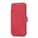 iPhone X / XS Push Window Double Buckle PU + Silicone Horizontal Flip Leather Case with Holder & Card Slot - Red
