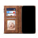 iPhone X / XS Retro Frosted Horizontal Flip Leather Case with Holder & Card Slot & Wallet & Zipper Pocket & Lanyard - Brown