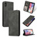 iPhone X / XS Retro Skin Feel Business Magnetic Horizontal Flip Leather Case - Dark Gray