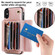iPhone X / XS RFID Card Slot Phone Case with Long Lanyard - Rose Gold