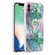 iPhone X / XS Ring Holder 2.0mm Airbag TPU Phone Case - Ink Green Marble