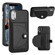 iPhone X / XS Shockproof Leather Phone Case with Card Holder - Black