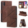 iPhone X / XS Skin Feel Business Horizontal Flip PU Leather Case with Holder & Multi-Card Slots & Wallet & Lanyard & Photo Frame - Brown