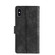 iPhone X / XS Skin Feel Crocodile Texture Magnetic Clasp Horizontal Flip PU Leather Case with Holder & Card Slots & Wallet - Black