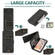 iPhone X / XS Skin-feel Crazy Horse Texture Zipper Wallet Bag Horizontal Flip Leather Case with Holder & Card Slots & Wallet & Lanyard - Black