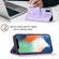 iPhone X / XS Skin-feel Embossed Leather Phone Case - Light Purple