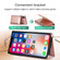 iPhone X / XS Square Zipper Wallet Bag TPU+PU Back Cover Case with Holder & Card Slots & Wallet & Cross-body Strap - Rose Glod