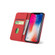 iPhone X / XS Strong Magnetism Shockproof Horizontal Flip Liquid Feel Leather Case with Holder & Card Slots & Wallet - Red