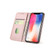 iPhone X / XS Strong Magnetism Shockproof Horizontal Flip Liquid Feel Leather Case with Holder & Card Slots & Wallet - Rose Gold