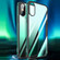 iPhone X / XS SULADA Shockproof Aviation Aluminum Metal Frame + Nano Glass + TPU Protective Case - Dark Night Green