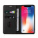 iPhone X / XS Wristband Magnetic Leather Phone Case - Black
