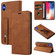 iPhone X / XS Wristband Magnetic Leather Phone Case - Brown