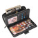 iPhone X / XS Zipper Wallet Bag Horizontal Flip PU Leather Case with Holder & 9 Card Slots & Wallet & Lanyard & Photo Frame - Black