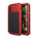 iPhone X Metal Shockproof Waterproof Protective Case  - Red
