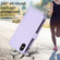 iPhone XS / X 9 Card Slots Zipper Wallet Leather Flip Phone Case - Light Purple