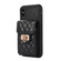 iPhone XS / X Card Slot Leather Phone Case - Black