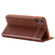 iPhone XS / X GEBEI Top-grain Leather Horizontal Flip Protective Case with Holder & Card Slots - Brown