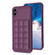 iPhone XS / X Grid Card Slot Holder Phone Case - Dark Purple