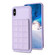 iPhone XS / X Grid Card Slot Holder Phone Case - Light Purple