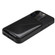 iPhone XS / X Imitation Calfskin Leather Back Phone Case with Holder - Black