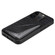 iPhone XS / X Imitation Crocodile Leather Back Phone Case with Holder - Black