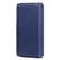 iPhone XS / X Multifunctional Magnetic Copper Buckle Horizontal Flip Solid Color Leather Case with 10 Card Slots & Wallet & Holder & Photo Frame - Dark Blue