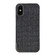 iPhone XS / X Solid Color Diamond TPU Phone Case - Black