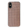 iPhone XS / X Solid Color Diamond TPU Phone Case - Rose Gold