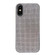 iPhone XS / X Solid Color Diamond TPU Phone Case - Silver