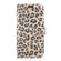 iPhone XS Leopard Pattern Horizontal Flip Leather Case with Holder & Card Slots - Brown