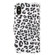 iPhone XS Leopard Pattern Horizontal Flip Leather Case with Holder & Card Slots - White