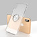 iPhone XS Transparent TPU Metal Ring Case with Metal Ring Holder  - Transparent